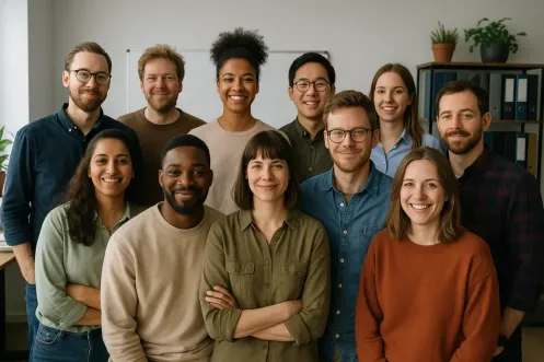 Illustrazione hub fintech