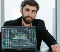 Notebook con grafici